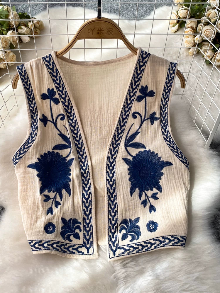 Embroidered Vest 64D119