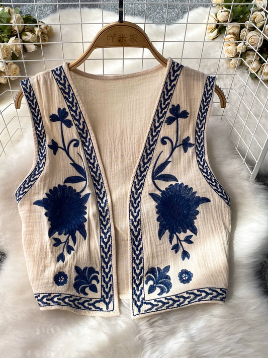 Embroidered Vest 64D119