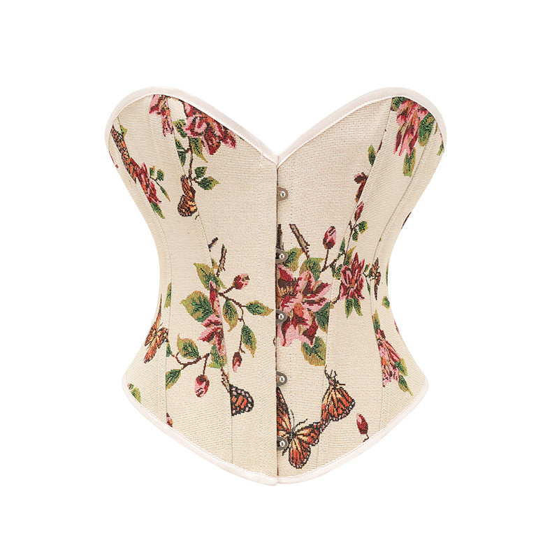 Corset Oil Print Corset 69A932