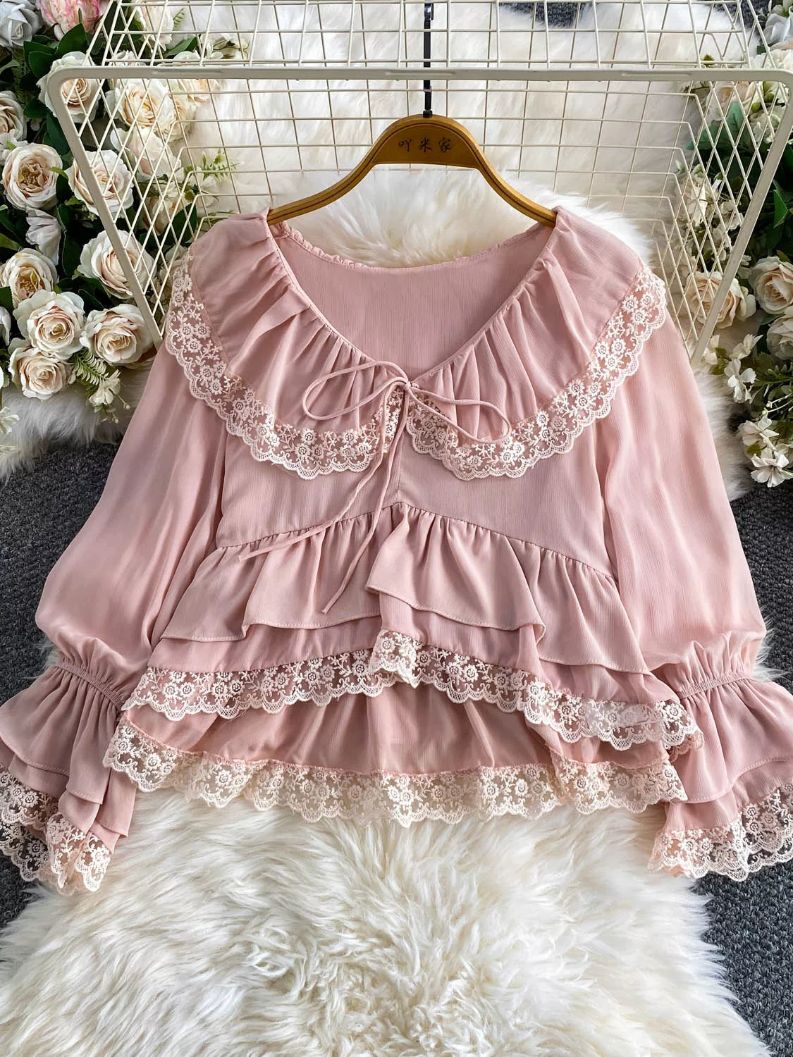 Sweet Peter Pan Collar Blouse SA966