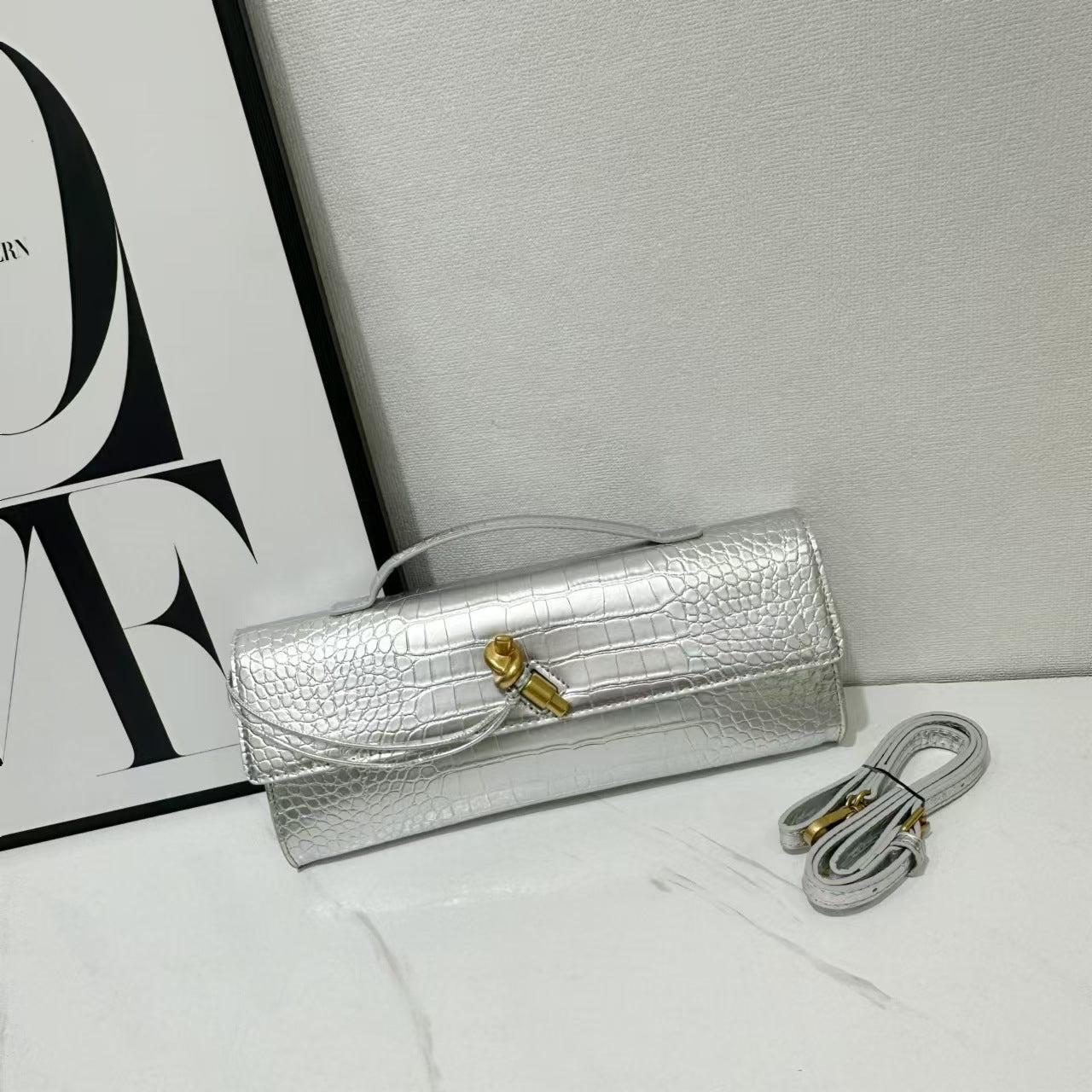 Woven Clutch Bag UK 64D075