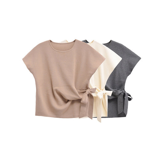 Casual Versatile Crew Neck Top SA350