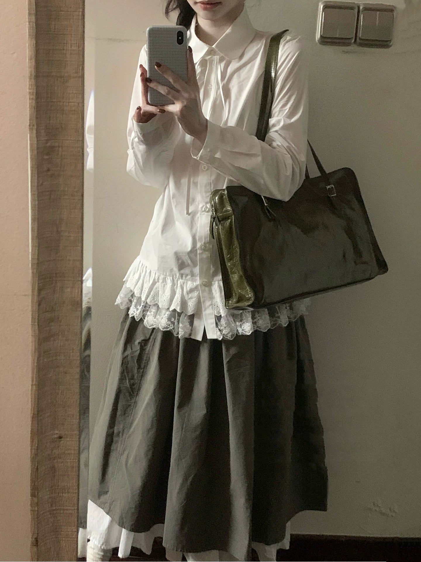 White Shirt Woman SA643