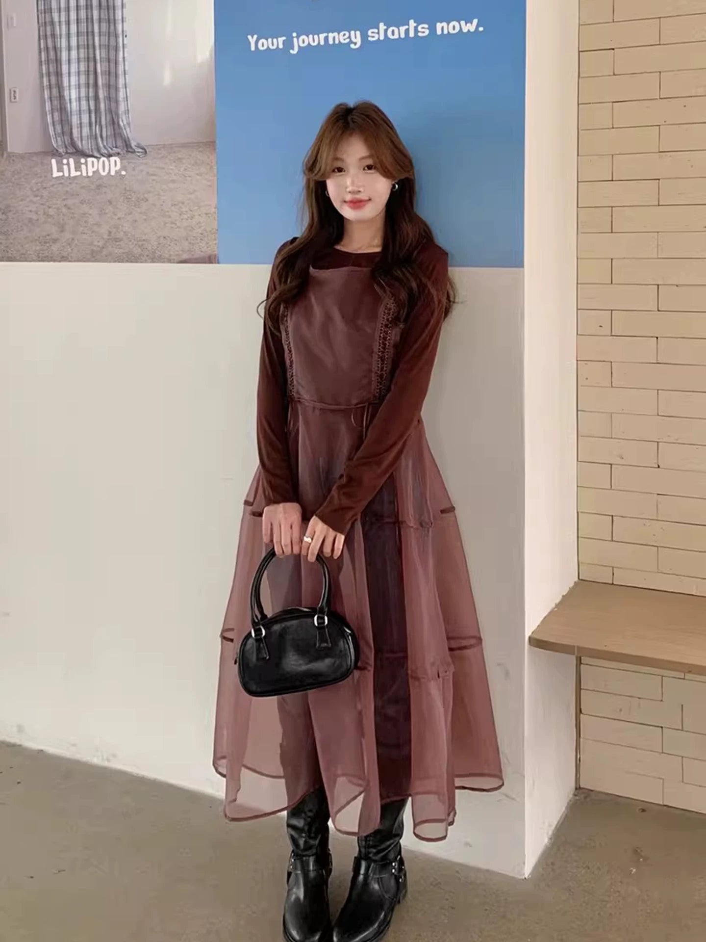 Round Neck Long Sleeve T-shirt SA805/SA806/SA807