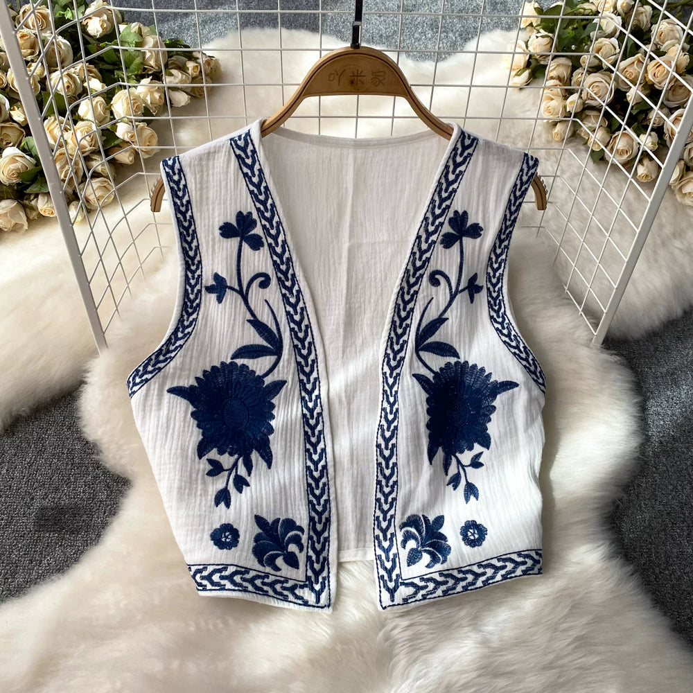 Embroidered Vest 64D119