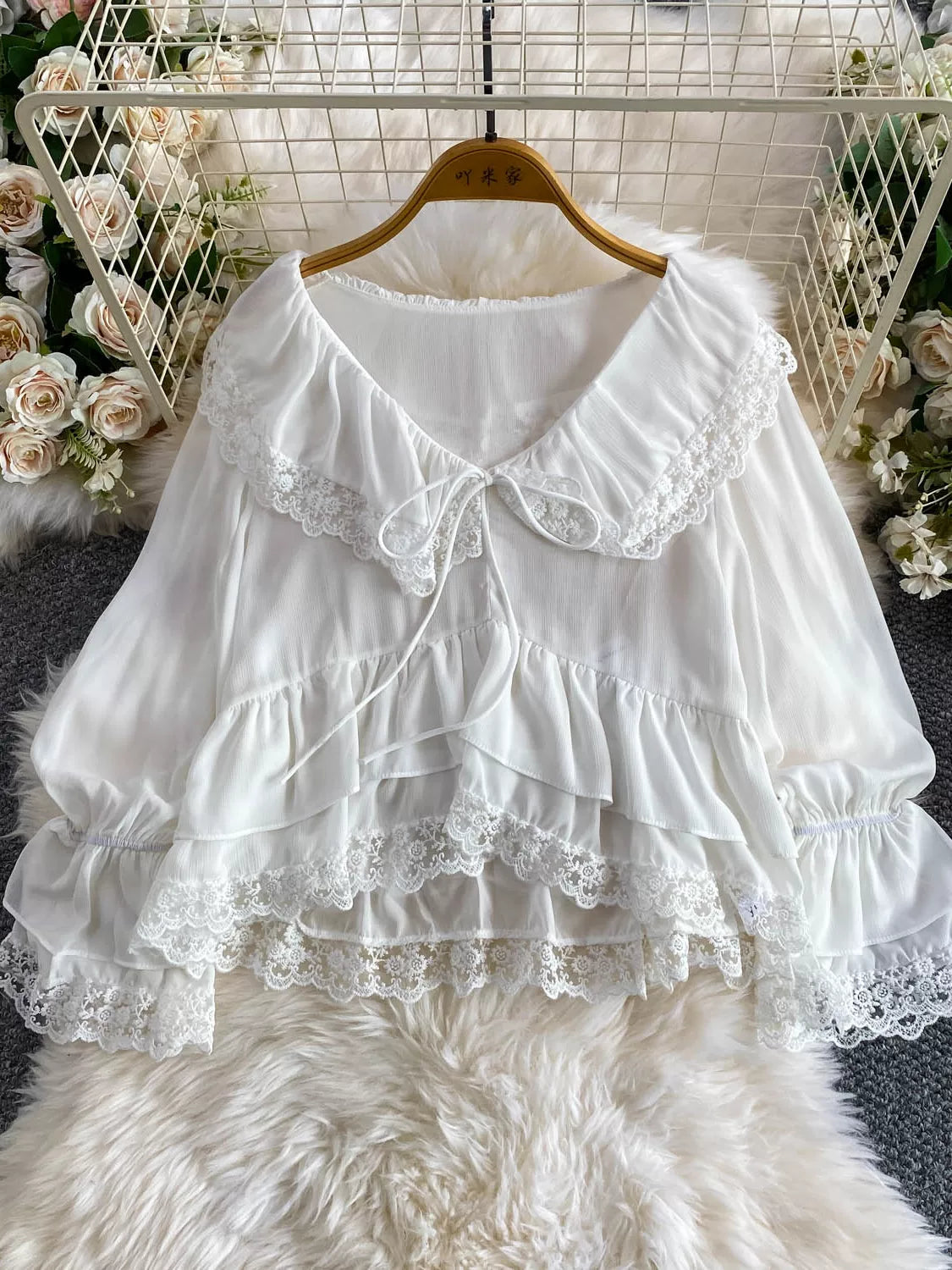 Sweet Peter Pan Collar Blouse SA966
