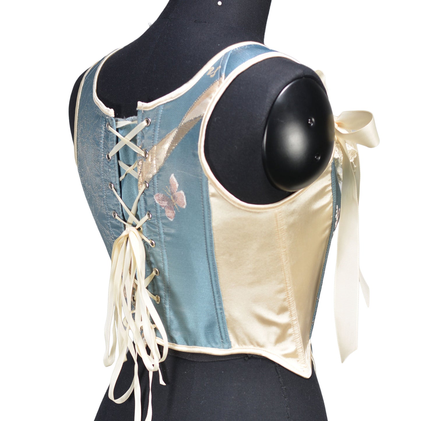 Printed Light Luxury Fish Bone Bra 69B833