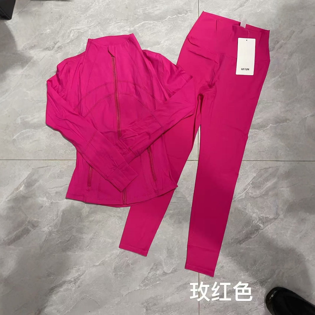 Yoga Suit Long Sleeve Jacket Set SA515