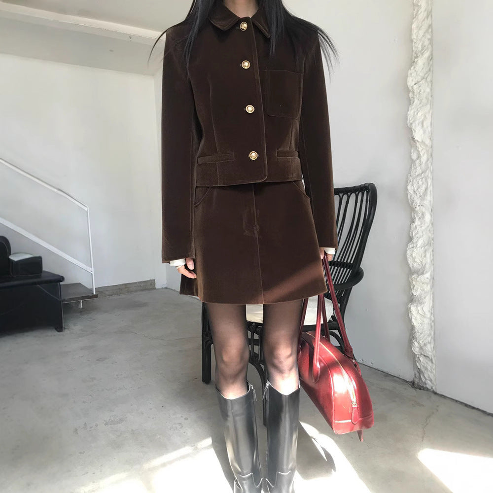 Velvet Suit Autumn Women SA500