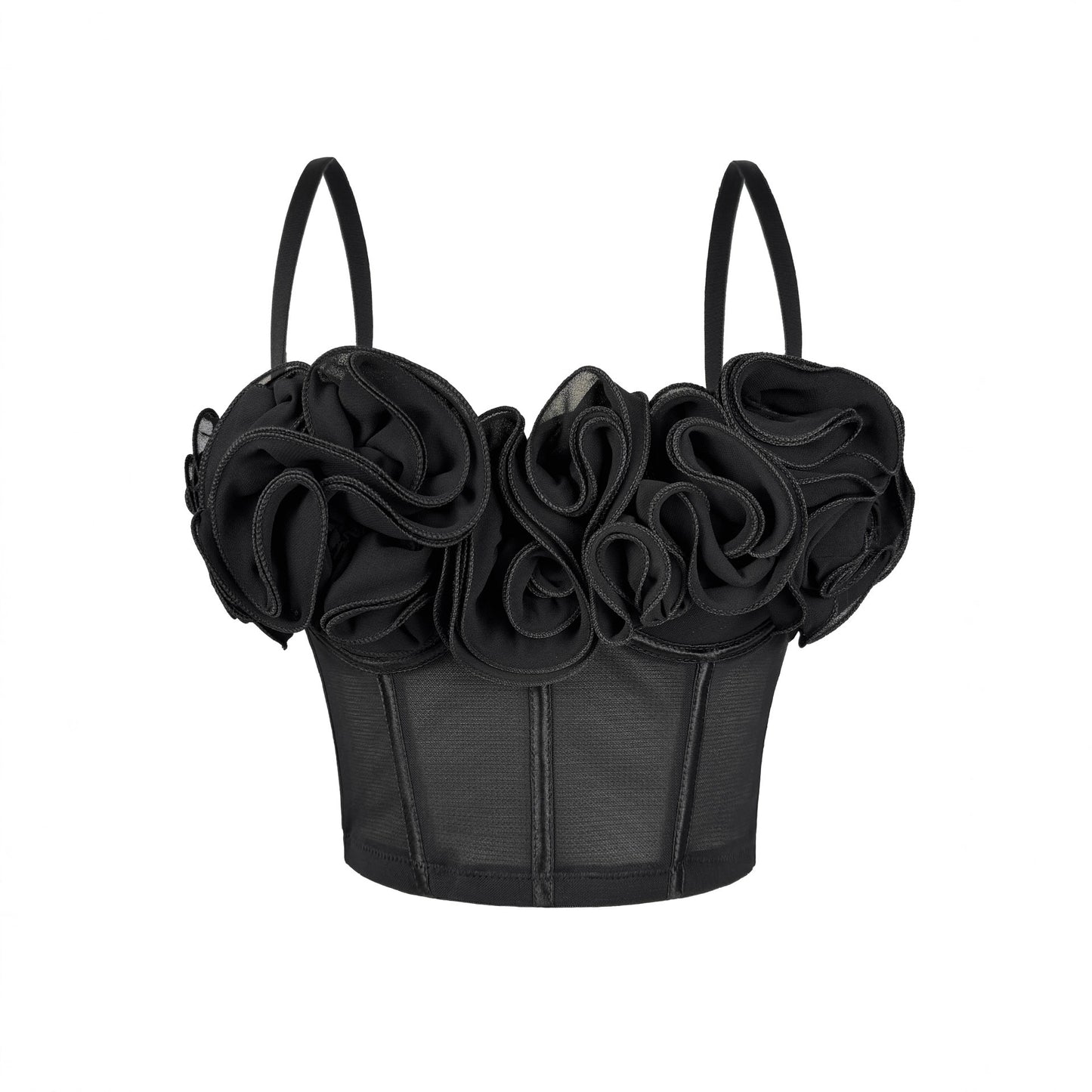Flower Fishbone Bra Pure Desire Tube Top 69B884
