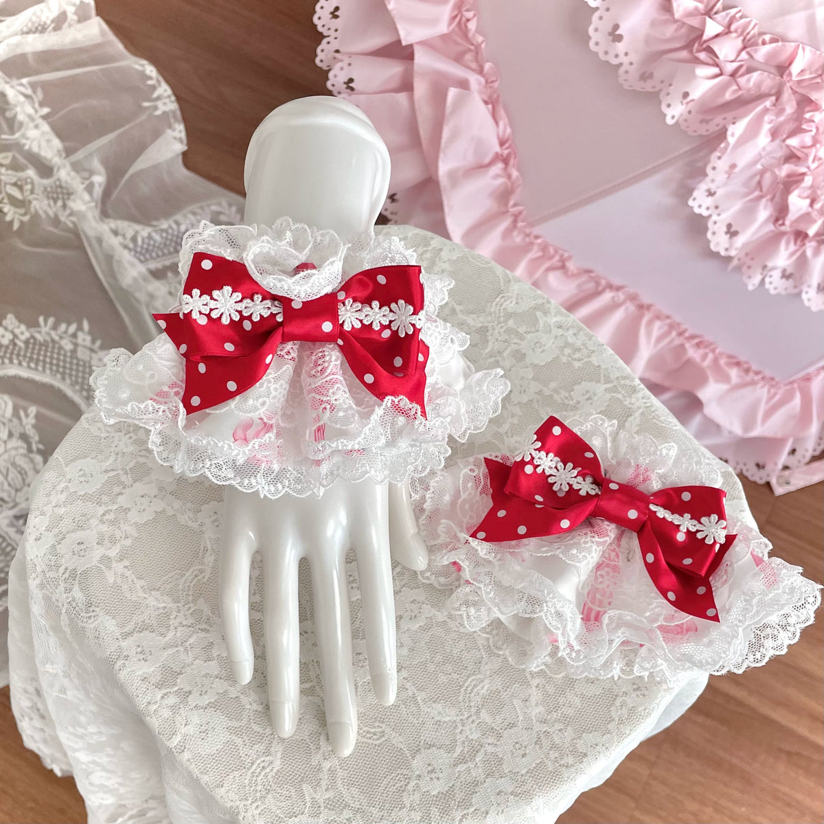 Strawberry Handle Lolita Jsk Suspender Skirt 74B887