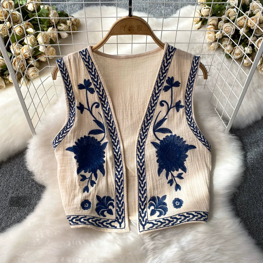 Embroidered Vest 64D119