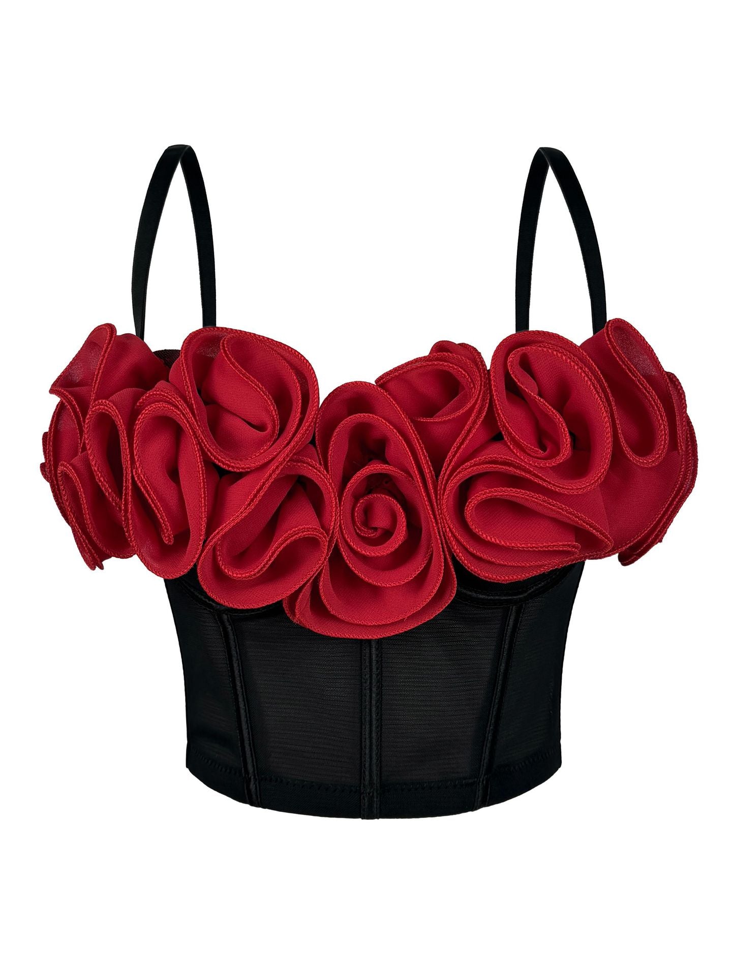 Flower Fishbone Bra Pure Desire Tube Top 69B884