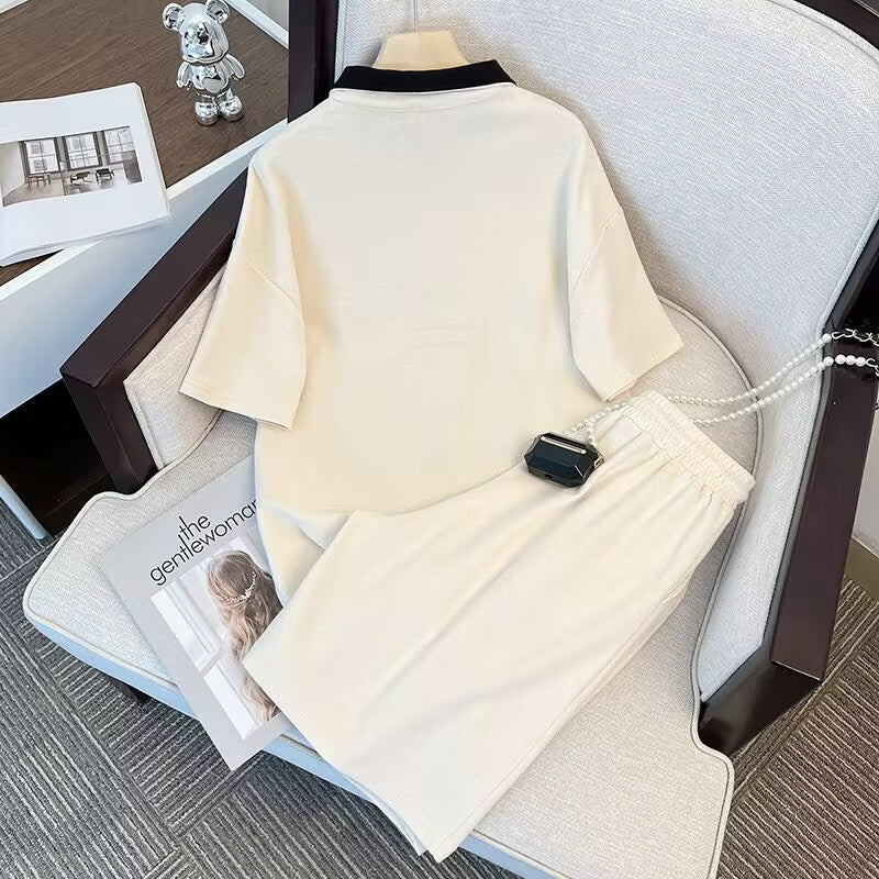 Letter Print Tracksuit SA971