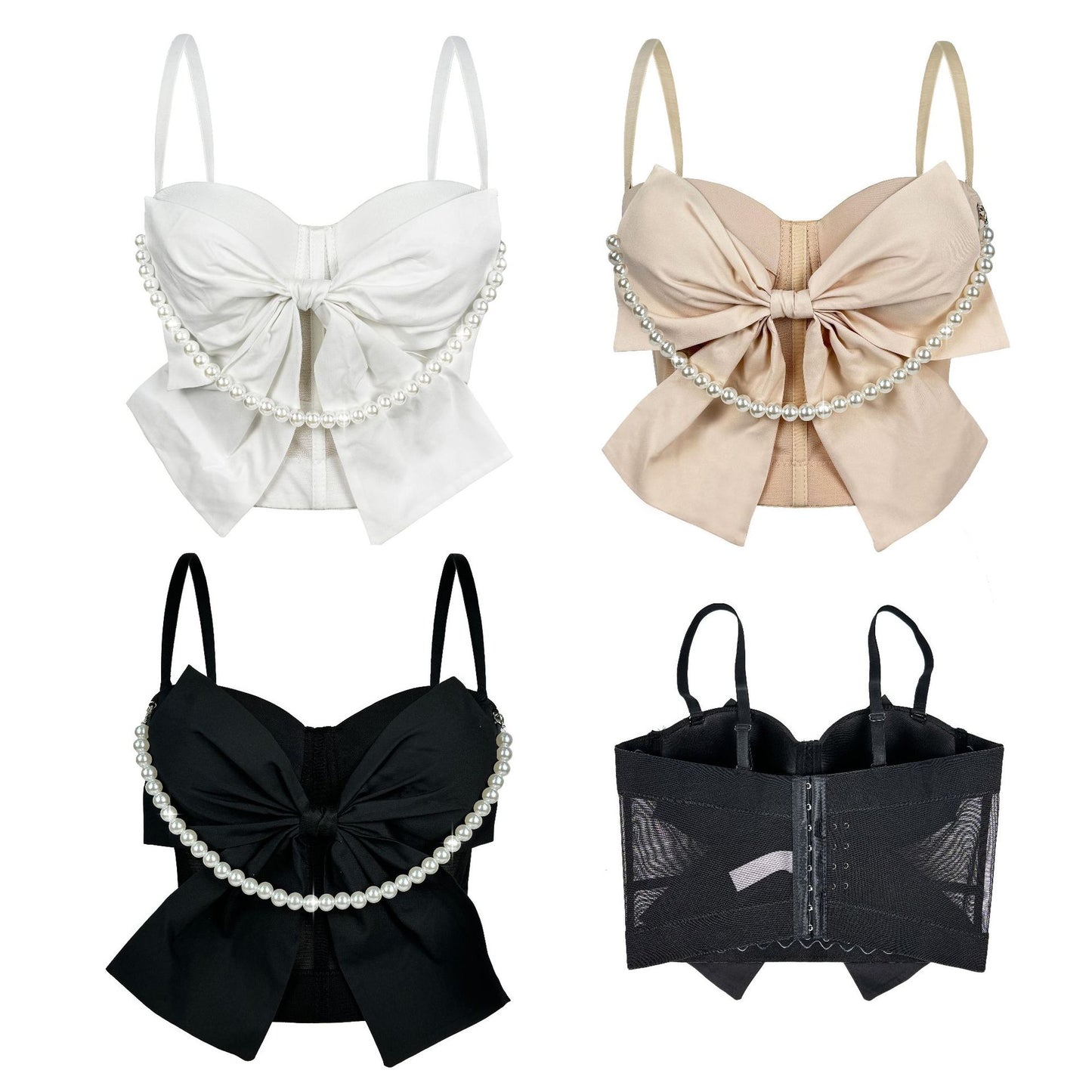 Pearl Bow Sling Vest 69B891