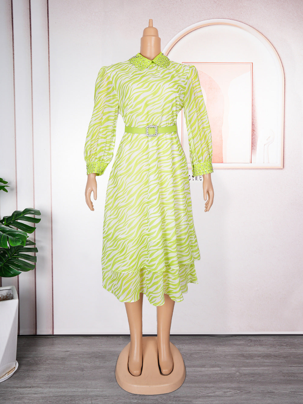 Printed Dress 69B017