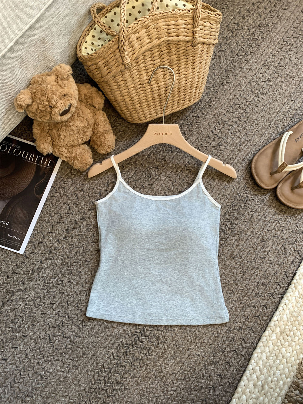 Camisole with Chest Pad US 64H004