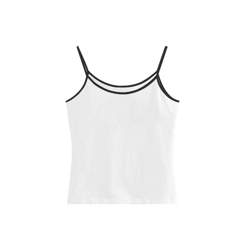 Sleeveless Color Block Vest  US 64D208