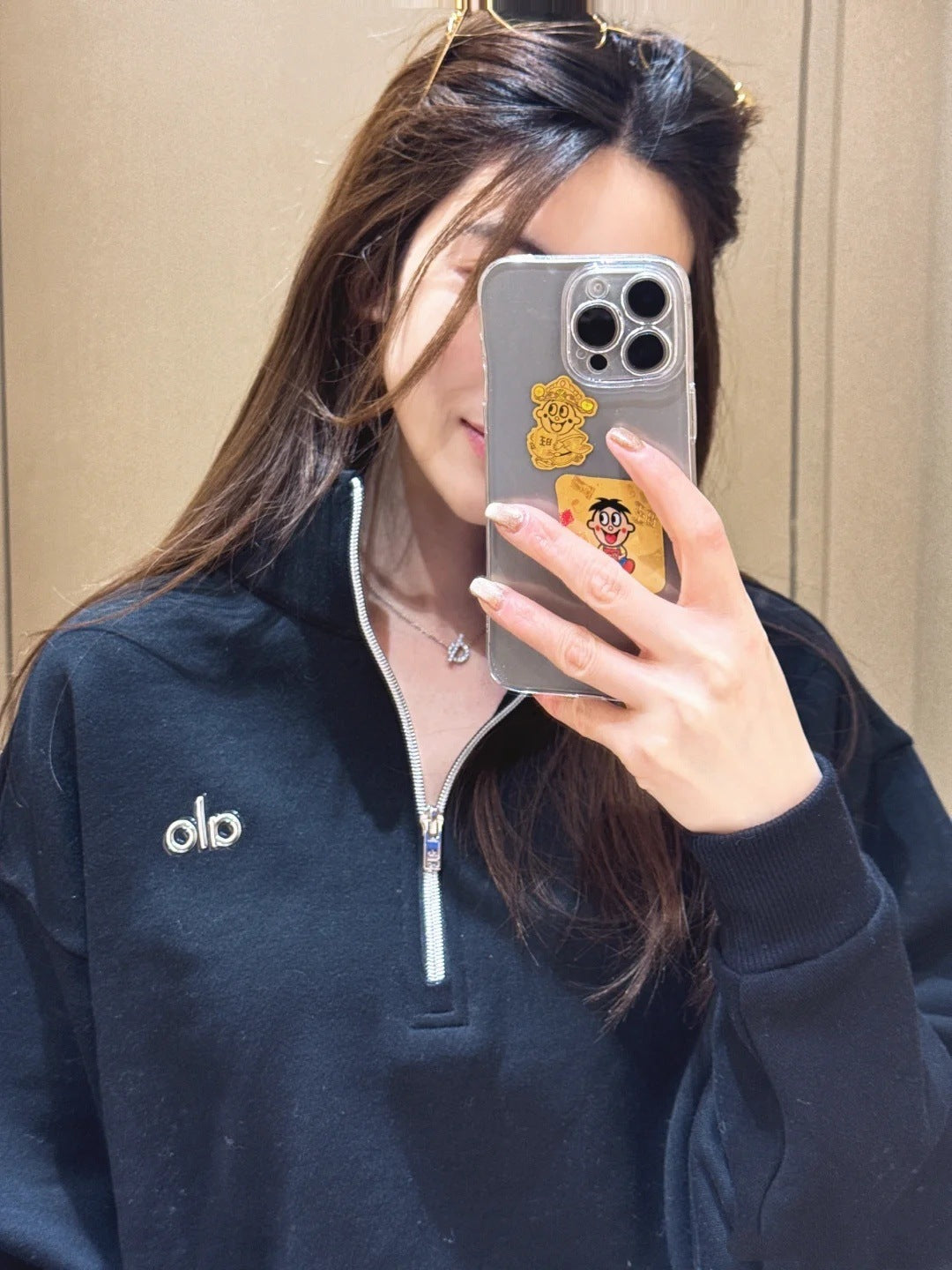 Stand-up Collar Sweater Shorts