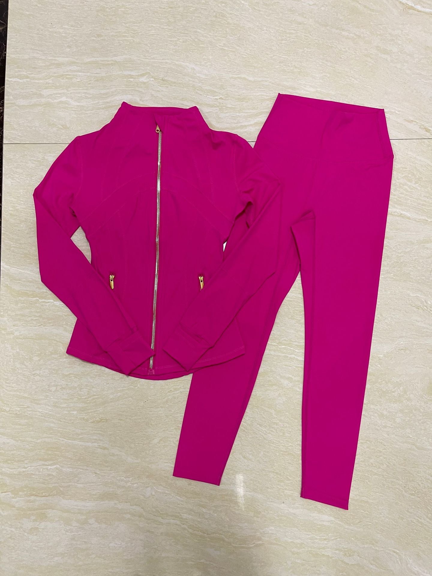 Yoga Suit Long Sleeve Jacket Set SA515