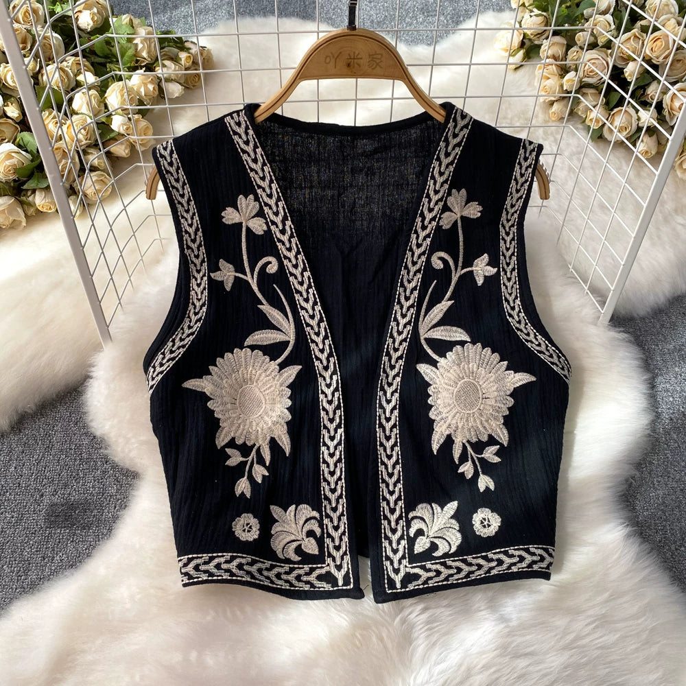 Embroidered Vest 64D119