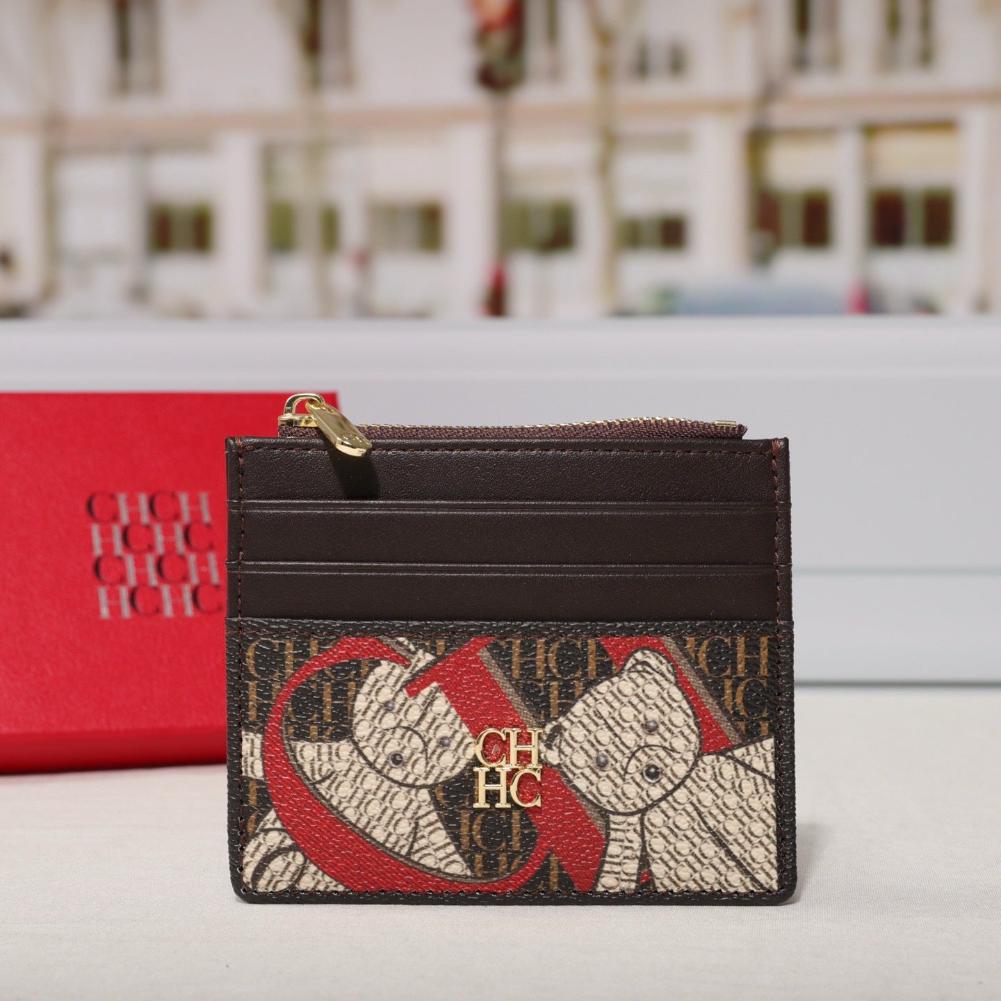 Letter Print Pattern Wallet SA557