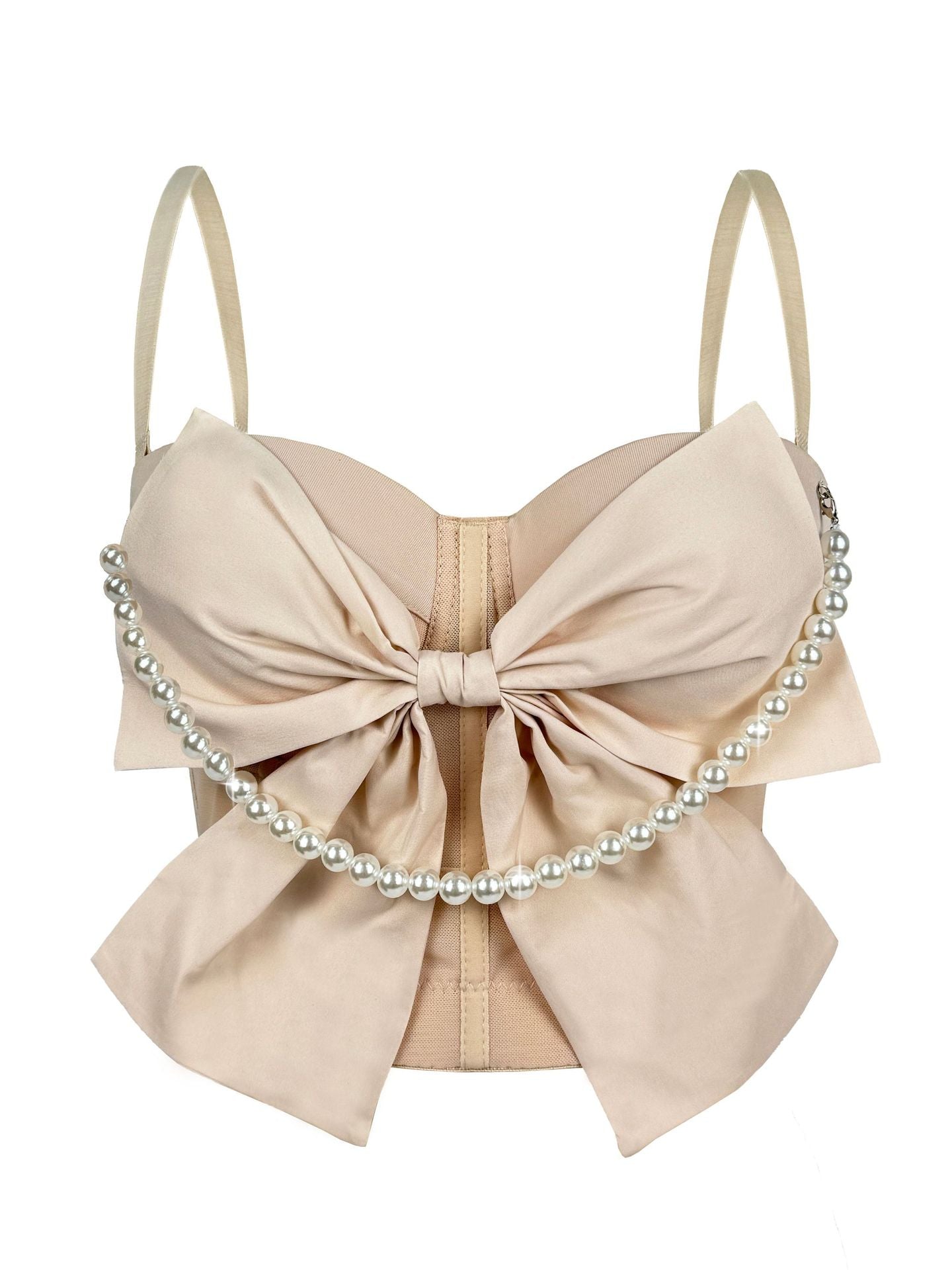 Pearl Bow Sling Vest 69B891