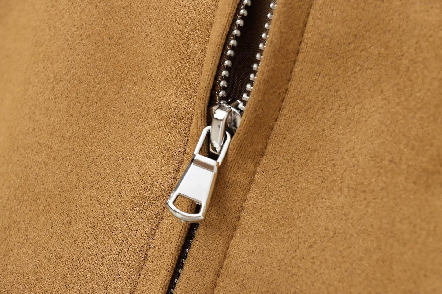 Solid Color Short Leather Jacket SA559