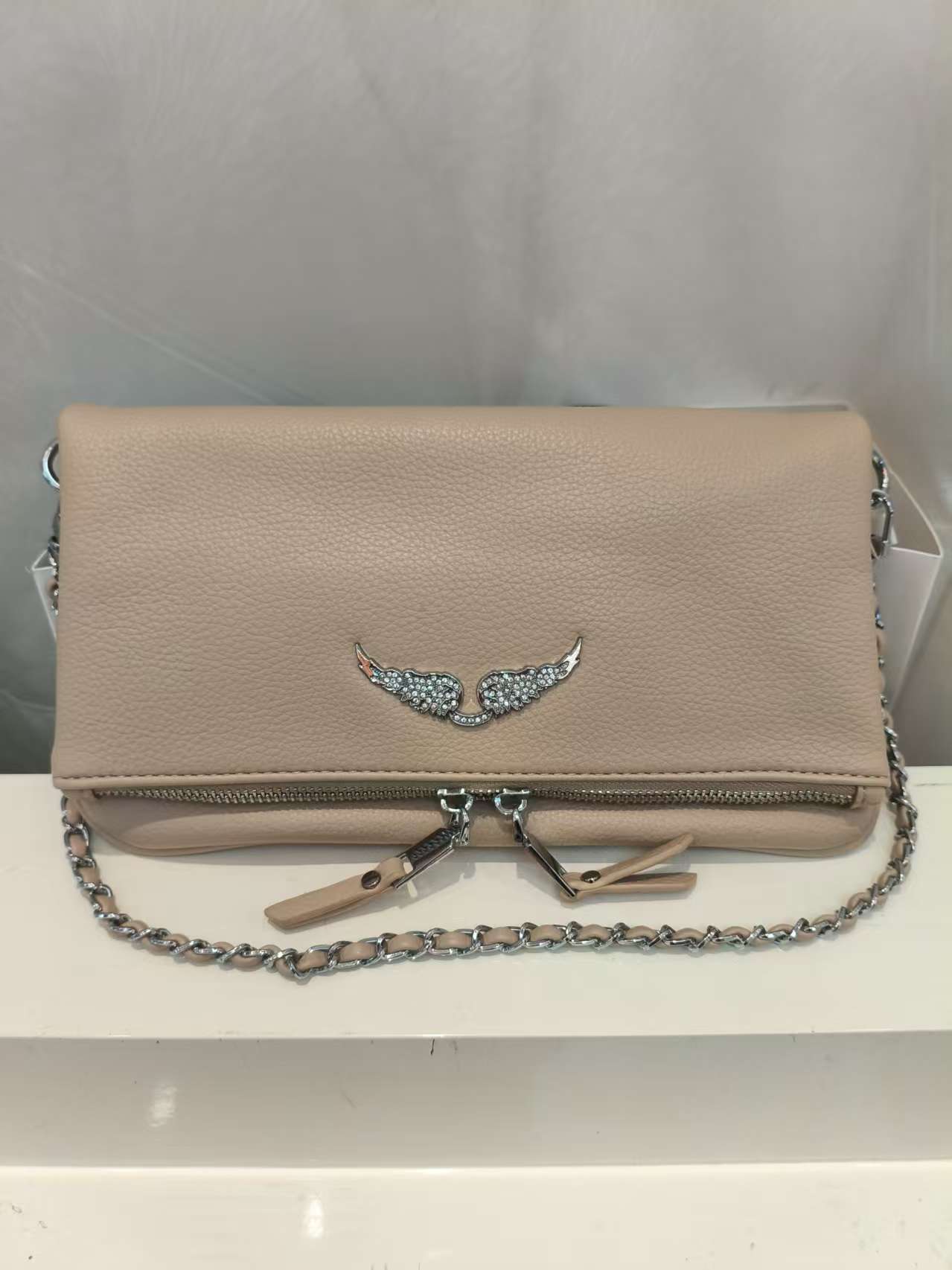 Pu Metal Chain Bag SA834