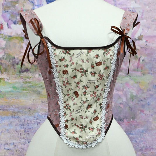 Cute Lace Fishbone Back 69B972