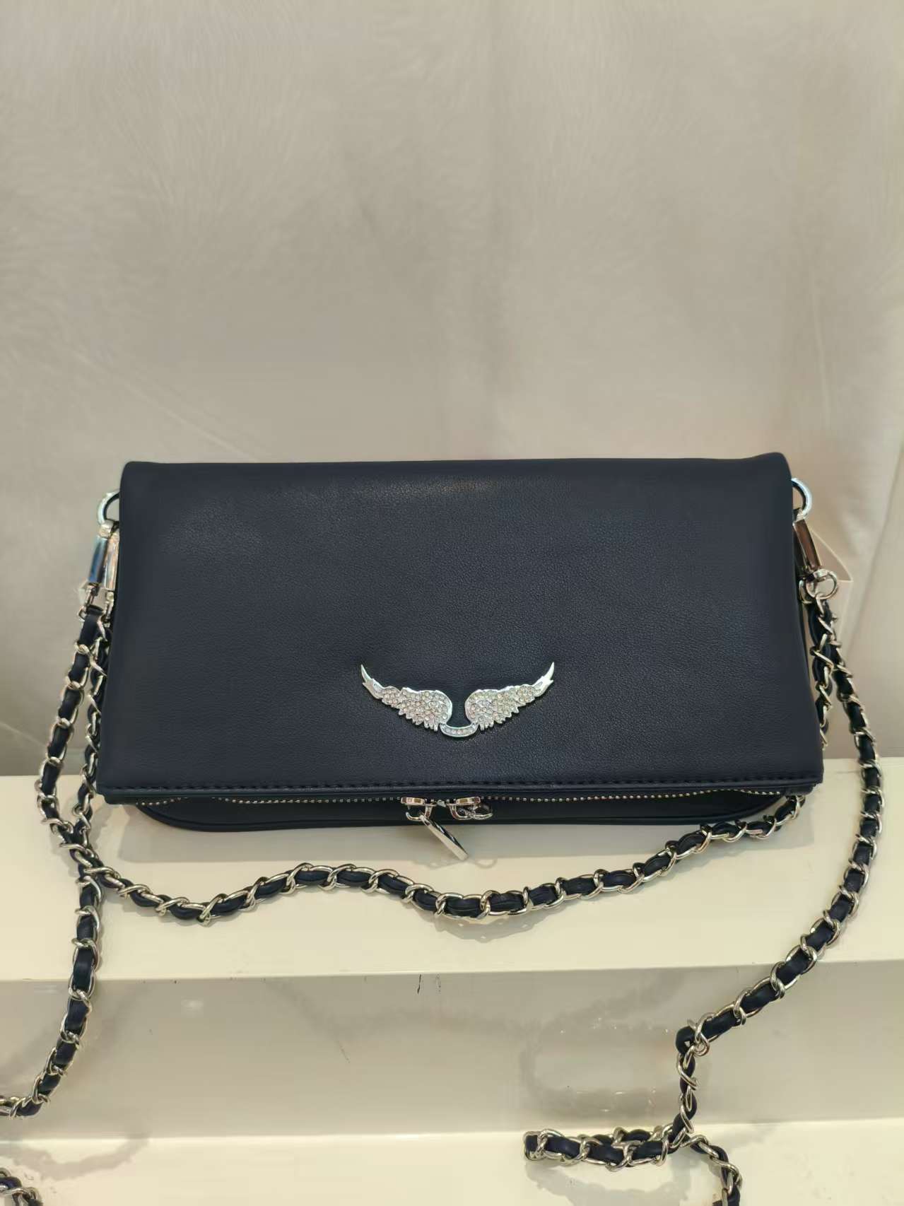Pu Metal Chain Bag SA834