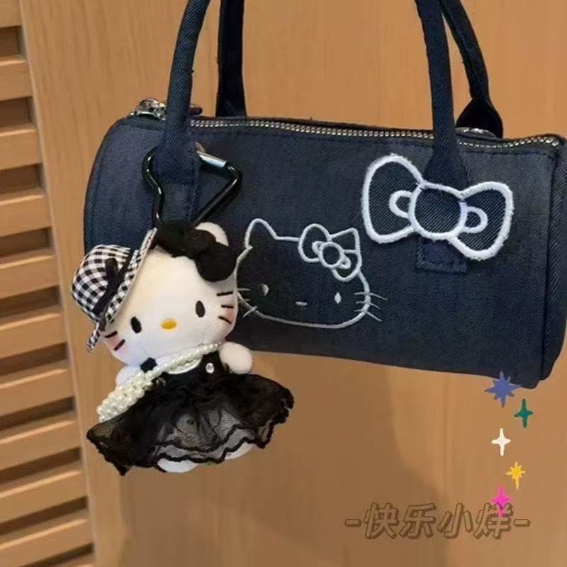 Cartoon Plush Gentleman Keychain  SAB093