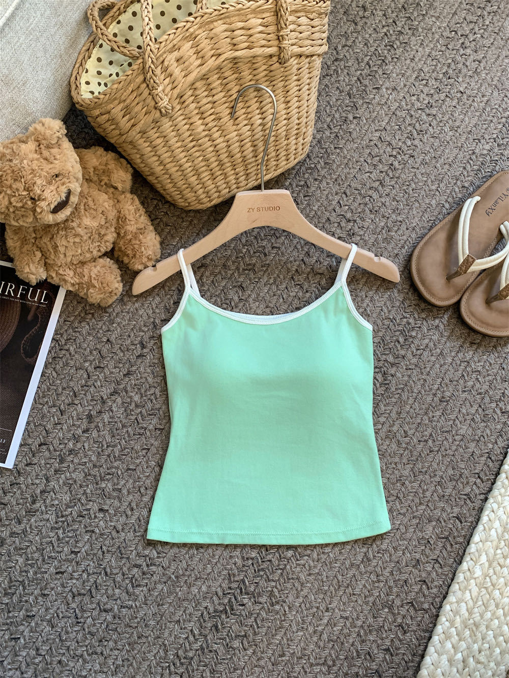 Camisole with Chest Pad US 64H004