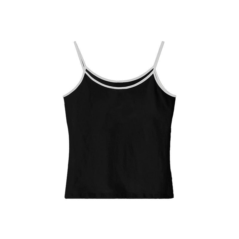 Sleeveless Color Block Vest  US 64D208