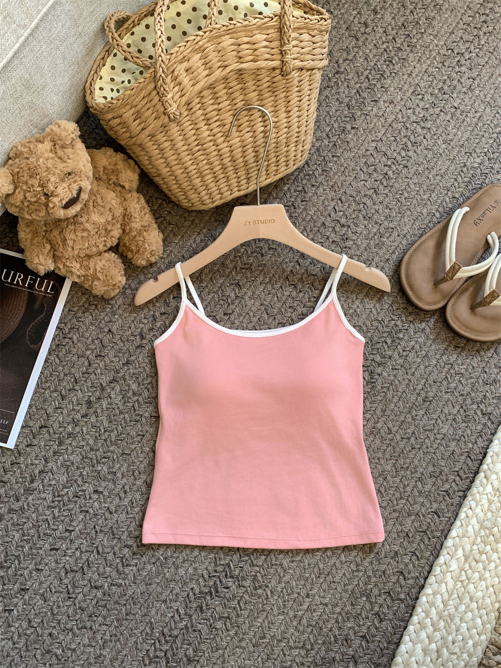 Camisole with Chest Pad US 64H004