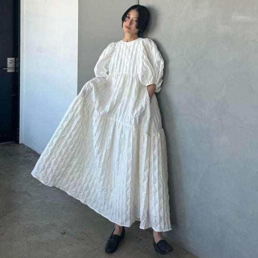 Loose long skirt SA303