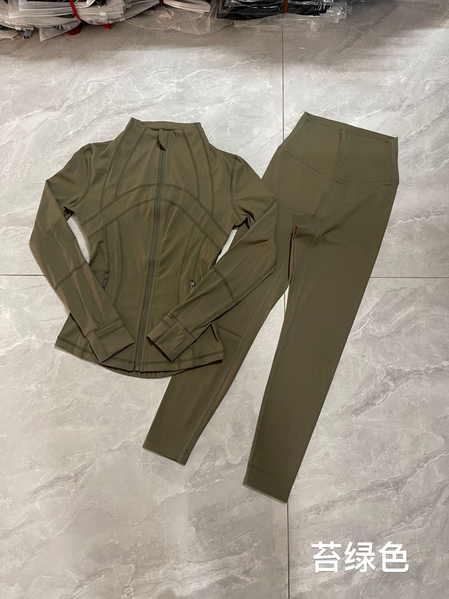 Yoga Suit Long Sleeve Jacket Set SA515