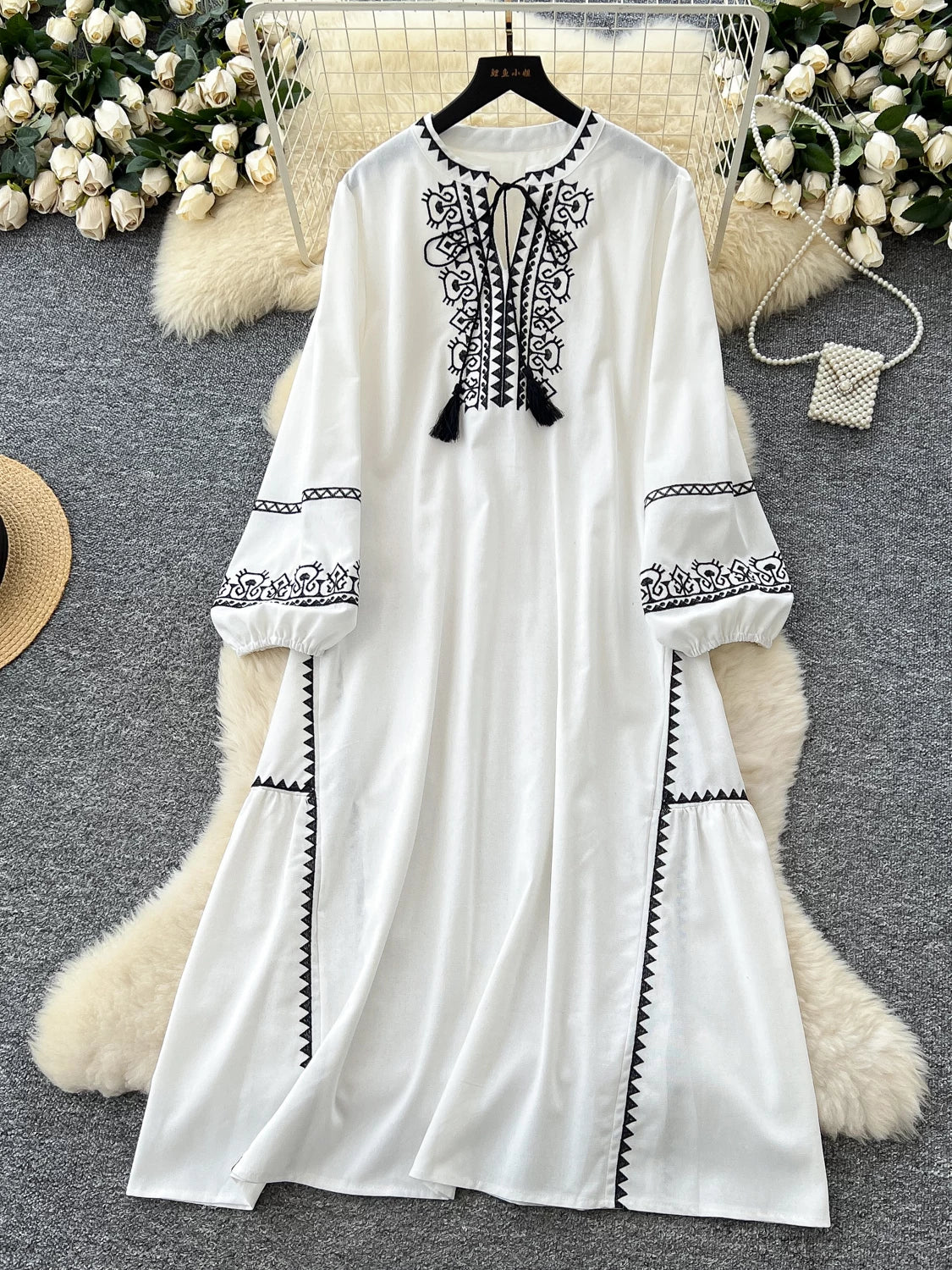 Loose Casual Long Skirt SA765