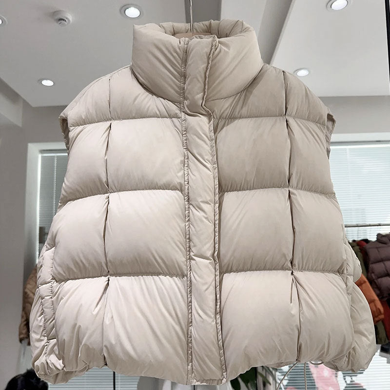 Winter New Stand-up Collar Vest SA485