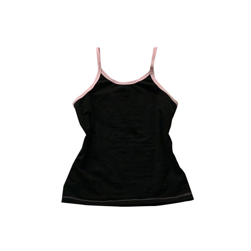 Sleeveless Color Block Vest  US 64D208