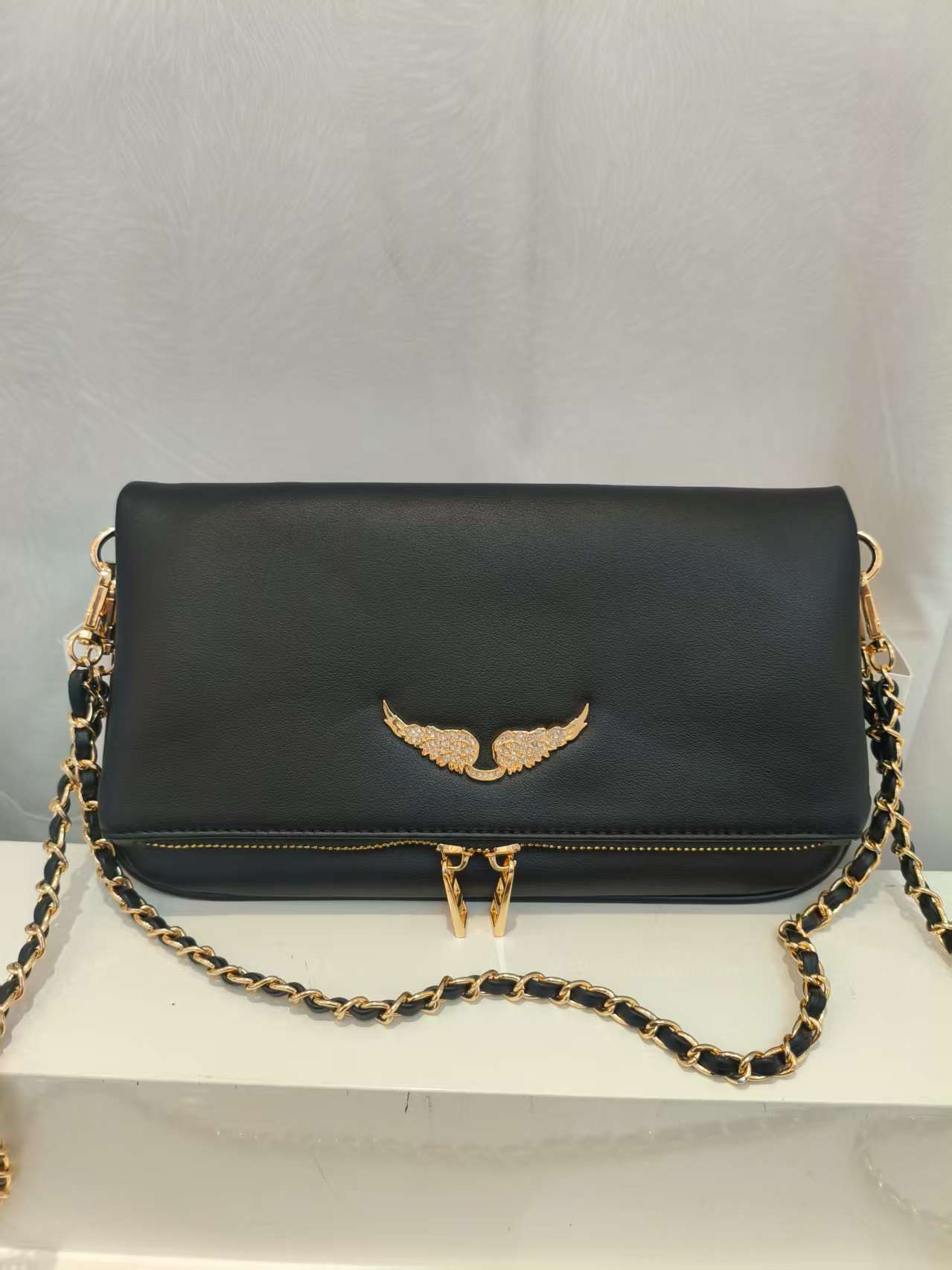 Pu Metal Chain Bag SA834