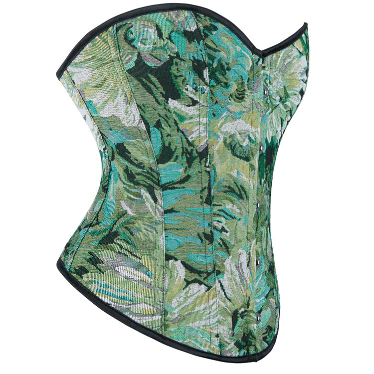 Oil Painting Print Tube Top  69A652