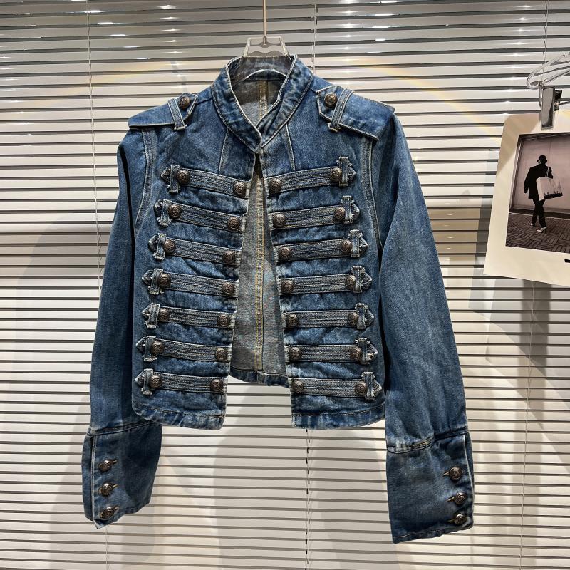 Denim Short Jacket  64D074 FR