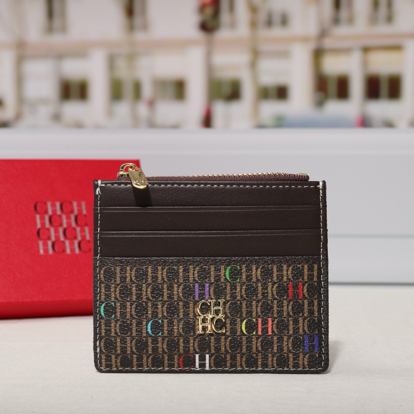 Letter Print Pattern Wallet SA557