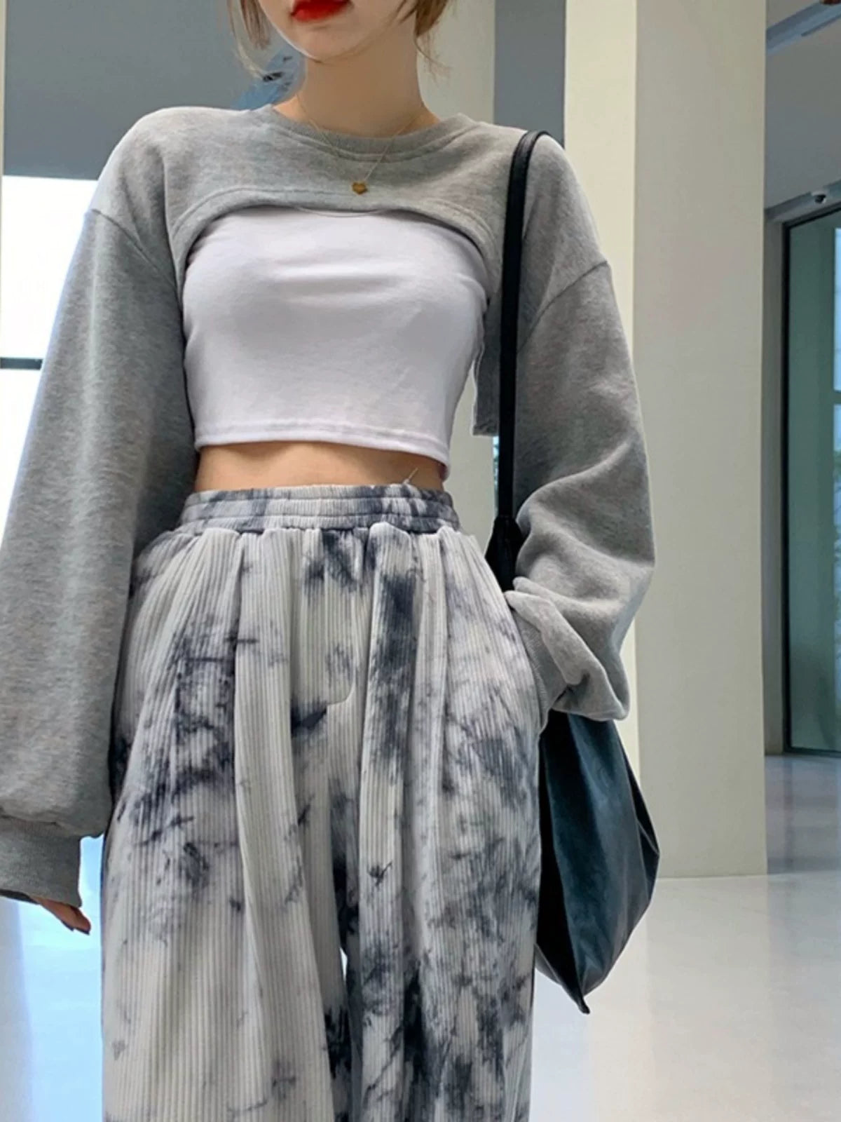 Super Short Sweater Women 69B899