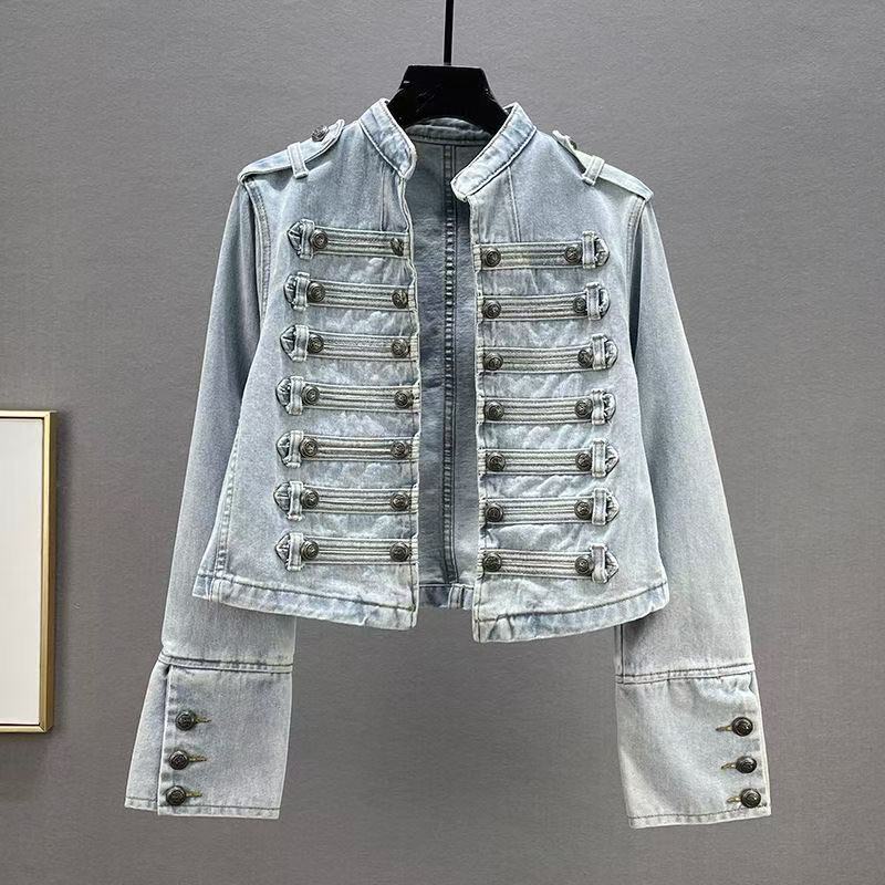 Denim Short Jacket  64D074 FR