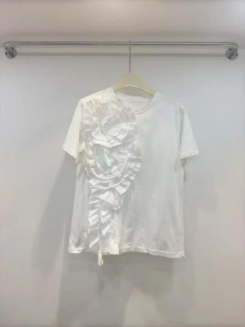 3D Flower Literary Shirt