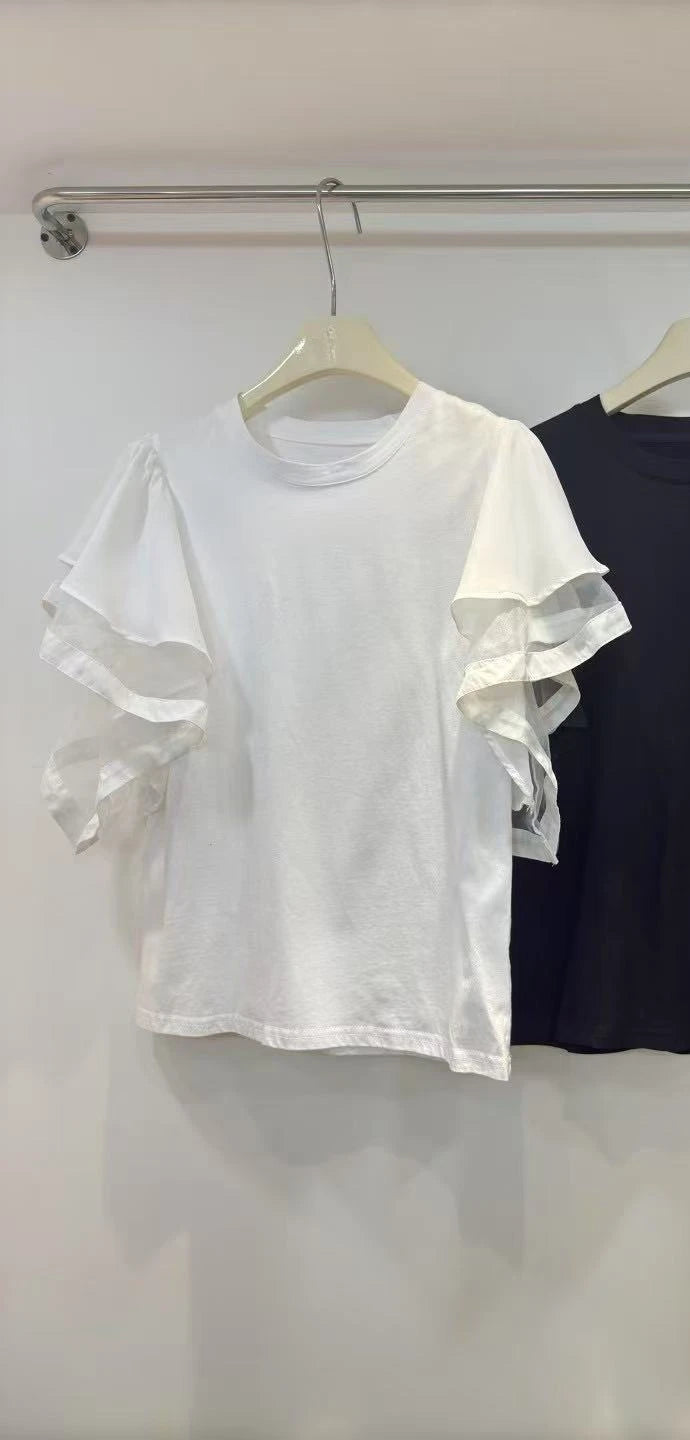 3D Flower Literary Shirt