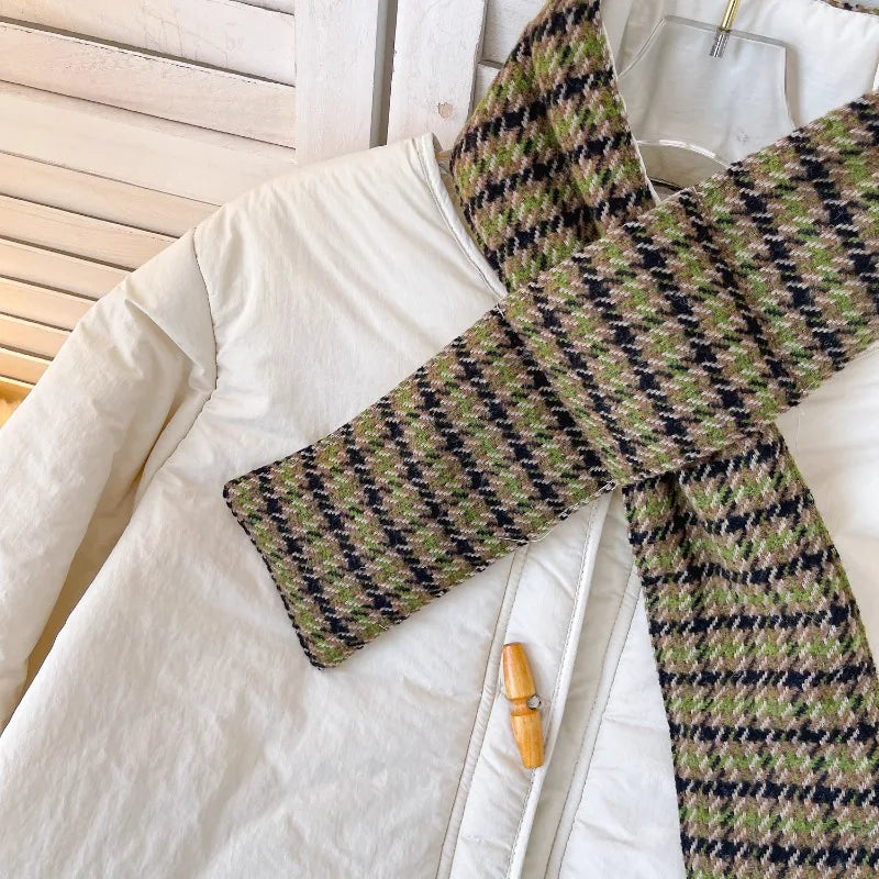 Kuzuwata Padded Coat with Scarf  Cotton Coats Winter