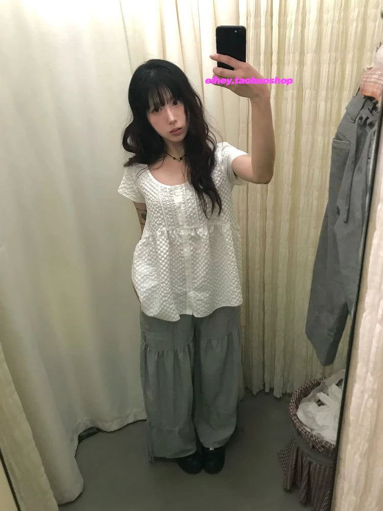 Spring Summer New Shirts Women Y2k SA274